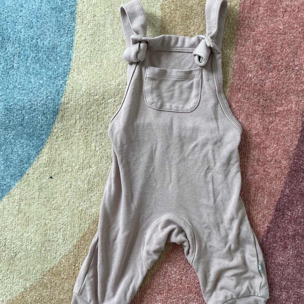 Kyte BABY Tan Kids Overalls